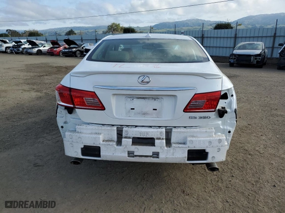 2012 Lexus ES 350 with VIN JTHBK1EG8C2484263, listed as a Copart auction lot 49969375 with 73,537 mi miles and Salvage Title. Bid and sale history available at carsss.com. Image 6.