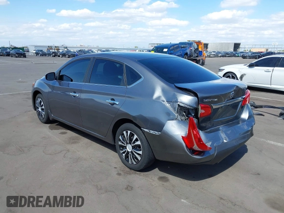 2016 Nissan Sentra S with VIN 3N1AB7AP5GY284148, listed as a IAAI auction lot 42068371 with 103,576 mi miles. Bid and sale history available at carsss.com. Image 3.