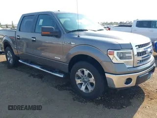 2014 Ford F-150 XL with VIN 1FTFW1CT3EKE08895, listed as a IAAI auction lot 42761328 with 212,241 mi miles and . Bid and sale history available at DreamBid. Image 1.