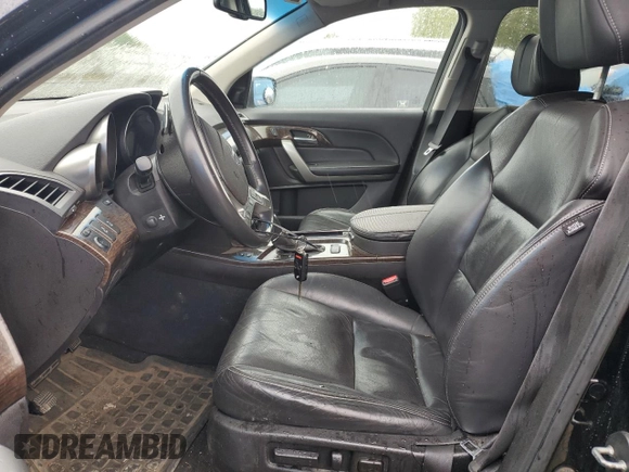 2010 Acura MDX Advance with VIN 2HNYD2H57AH503700, listed as a Copart auction lot 55682604 with 161,678 mi miles and Salvage Title. Bid and sale history available at DreamBid. Image 7.