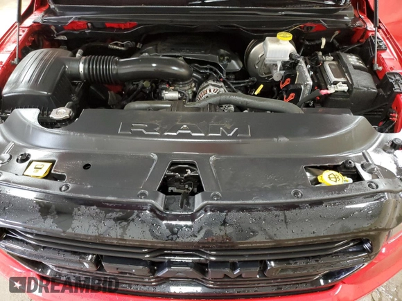 2021 Ram 1500 Big Horn with VIN 1C6SRFBT6MN771958, listed as a Copart auction lot 56236575 with 76,090 mi miles and Salvage title. Bid and sale history available at DreamBid. Image 11.