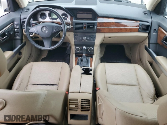 2011 Mercedes-Benz GLK 350 with VIN WDCGG5GB8BF561250, listed as a Copart auction lot 54387585 with 141,182 mi miles and Salvage Title. Bid and sale history available at DreamBid. Image 8.