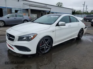 2018 Mercedes-Benz CLA 250 z VIN WDDSJ4GB1JN638742, wystawiony jako Copart lot #56659905 z przebiegiem 85 892 mil mil oraz Szkoda całkowita • Salvage title. Historia ofert i sprzedaży dostępna na DreamBid. Obrazek 1.