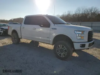 2016 Ford F-150 XLT with VIN 1FTEW1EG9GKF17909, listed as a Copart auction lot 85534894 with 205,017 mi miles and Salvage Title. Bid and sale history available at carsss.com. Image 4.