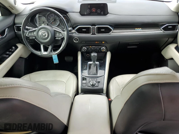 2017 Mazda CX-5 Grand Touring with VIN JM3KFADL9H0220886, listed as a Copart auction lot 50344675 with 75,781 mi miles and Salvage Title. Bid and sale history available at carsss.com. Image 8.
