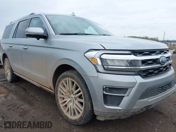 2023 Ford Expedition Max Limited with VIN 1FMJK2A87PEA48229, listed as a IAAI auction lot 42170928 with 76,764 mi miles and . Bid and sale history available at DreamBid. Image 1.