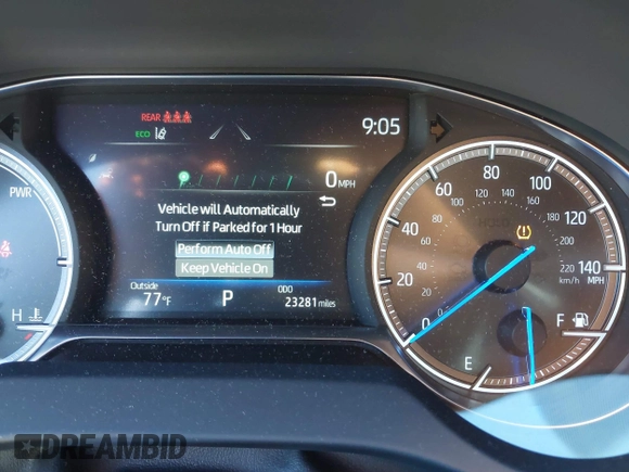 2023 Toyota Venza LE z VIN JTEAAAAH8PJ144374, wystawiony jako IAAI lot #41860924 z przebiegiem 23 281 mil mil oraz . Historia ofert i sprzedaży dostępna na DreamBid. Obrazek 7.