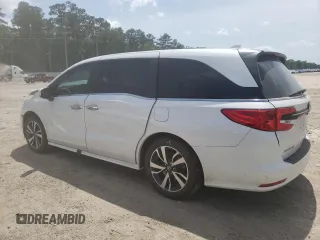 2024 Honda Odyssey Touring with VIN 5FNRL6H84RB014767, listed as a Copart auction lot 57070935 with Not provided miles and Salvage title. Bid and sale history available at DreamBid. Image 2.