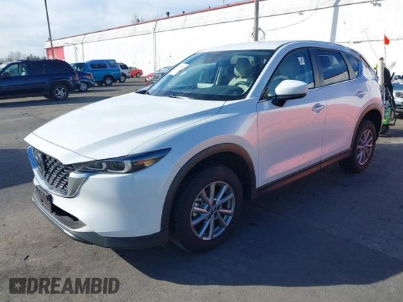2023 Mazda CX-5 2.5 S Select Package with VIN JM3KFBBM9P0142478, listed as a IAAI auction lot 41724596 with 9,518 mi miles. Bid and sale history available at carsss.com. Image 19.