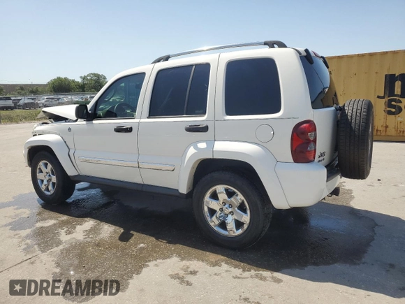 2005 Jeep Liberty Limited with VIN 1J8GL58K95W508943, listed as a Copart auction lot 56567015 with 164,898 mi miles and Salvage title. Bid and sale history available at DreamBid. Image 2.