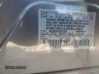 2017 Nissan Sentra SL с VIN 3N1AB7AP3HY257922, выставлен на аукционе Copart как лот 52515245 с пробегом 196 545 миль миль и Списание • Salvage title. История ставок и продаж доступна на DreamBid. Изображение 12.