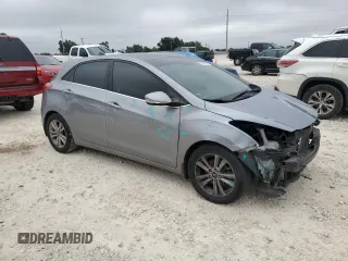 2014 Hyundai Elantra GT with VIN KMHD35LH5EU203503, listed as a Copart auction lot 68928684 with 79,839 mi miles and Salvage Title. Bid and sale history available at carsss.com. Image 4.