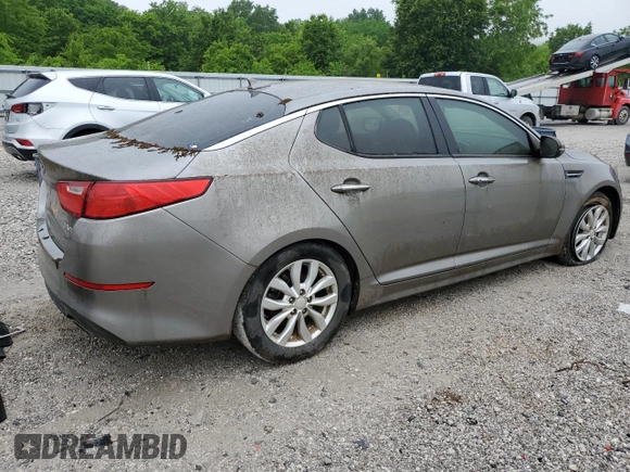 2015 Kia Optima EX с VIN 5XXGN4A77FG514163, выставлен на аукционе Copart как лот 56245325 с пробегом 135 071 миль миль и Чистый • Clean title. История ставок и продаж доступна на DreamBid. Изображение 3.