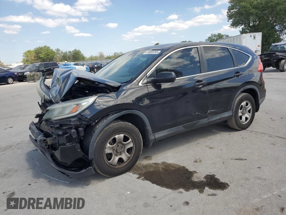 2016 Honda CR-V LX with VIN 2HKRM4H33GH651220, listed as a Copart auction lot 49003285 with 159,901 mi miles and Salvage Title. Bid and sale history available at carsss.com. Image 1.