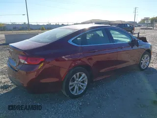2017 Chrysler 200 Touring with VIN 1C3CCCFB3HN501353, listed as a IAAI auction lot 40552969 with 101,533 mi miles. Bid and sale history available at carsss.com. Image 4.