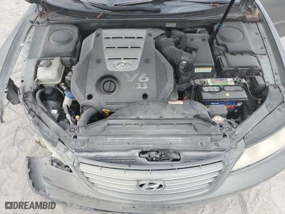 2007 Hyundai Azera GLS with VIN KMHFC46D47A211835, listed as a Copart auction lot 76190184 with 150,798 mi miles and Salvage Title. Bid and sale history available at carsss.com. Image 11.