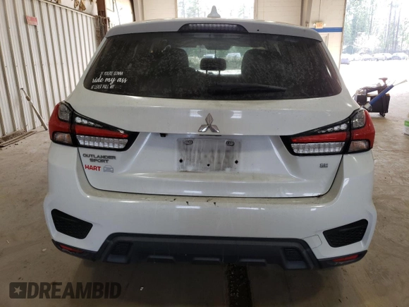 2020 Mitsubishi Outlander Sport SE 2.0 with VIN JA4AP4AU9LU004869, listed as a Copart auction lot 47695895 with 83,628 mi miles and Salvage Title. Bid and sale history available at carsss.com. Image 6.