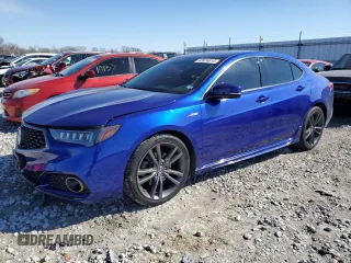 2018 Acura TLX w/A-SPEC Pkg with VIN 19UUB2F68JA002126, listed as a Copart auction lot 42824614 with 71,105 mi miles. Bid and sale history available at carsss.com. Image 1.