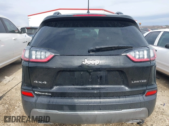 2022 Jeep Cherokee Limited with VIN 1C4PJMDX7ND502983, listed as a IAAI auction lot 41688290 with 29,491 mi miles and . Bid and sale history available at DreamBid. Image 16.