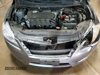 2015 Nissan Sentra SV with VIN 3N1AB7AP1FY310825, listed as a Copart auction lot 51958625 with 58,472 mi miles and Salvage Title. Bid and sale history available at DreamBid. Image 11.