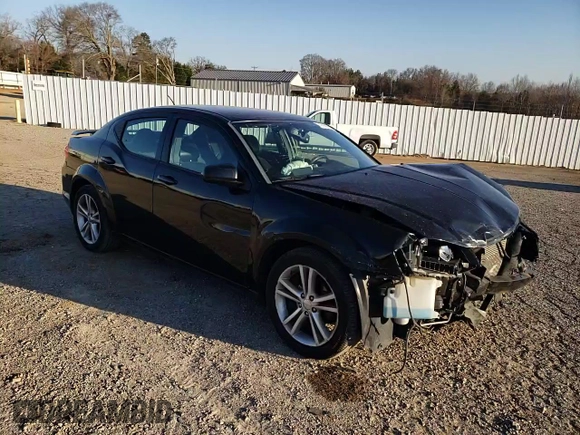 2014 Dodge Avenger SXT z VIN 1C3CDZCGXEN218606, wystawiony jako Copart lot #47861195 z przebiegiem 197 346 mil mil oraz Szkoda całkowita • Salvage title. Historia ofert i sprzedaży dostępna na DreamBid. Obrazek 11.