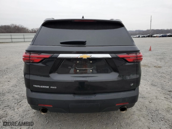 2022 Chevrolet Traverse LT Leather with VIN 1GNEVHKW5NJ108324, listed as a Copart auction lot 86741494 with 137,882 mi miles and Salvage Title. Bid and sale history available at carsss.com. Image 6.