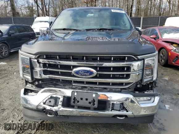 2023 Ford F-150 XL with VIN 1FTFW1ED7PFA06556, listed as a Copart auction lot 45241085 with 51,075 mi miles and Salvage Title. Bid and sale history available at carsss.com. Image 5.