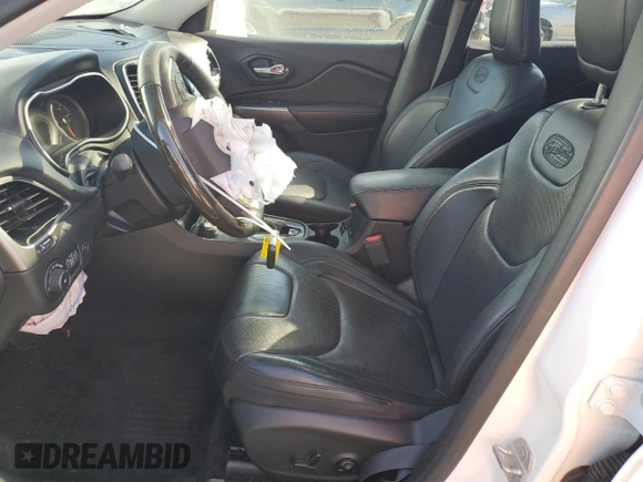 2019 Jeep Cherokee Overland with VIN 1C4PJMJN1KD269004, listed as a Copart auction lot 79611944 with 52,076 mi miles and Salvage title. Bid and sale history available at DreamBid. Image 7.