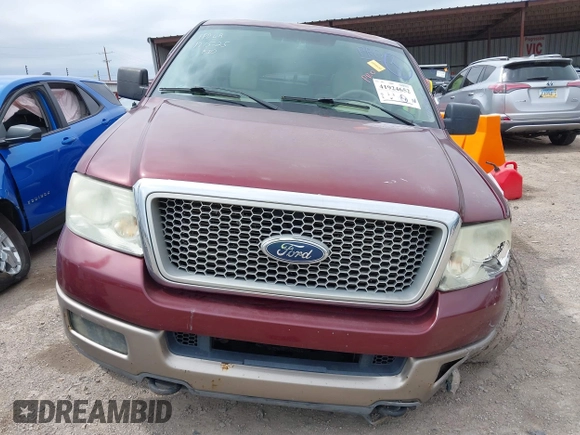 2004 Ford F-150 XLT with VIN 1FTPX14574NB92662, listed as a IAAI auction lot 41924652 with 141,694 mi miles and . Bid and sale history available at carsss.com. Image 12.