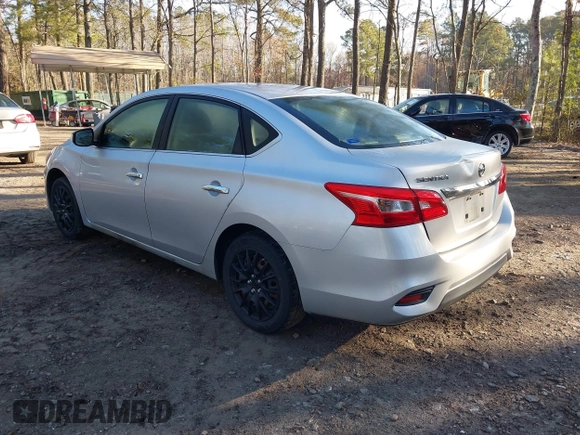 2016 Nissan Sentra S with VIN 3N1AB7AP0GY262977, listed as a IAAI auction lot 41901900 with 121,022 mi miles. Bid and sale history available at carsss.com. Image 3.