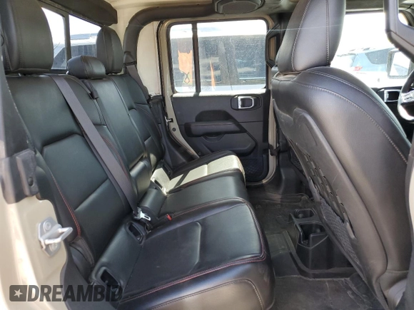 2020 Jeep Gladiator Rubicon z VIN 1C6JJTBG2LL190732, wystawiony jako Copart lot #57100115 z przebiegiem 55 679 mil mil oraz Szkoda całkowita • Salvage title. Historia ofert i sprzedaży dostępna na DreamBid. Obrazek 10.