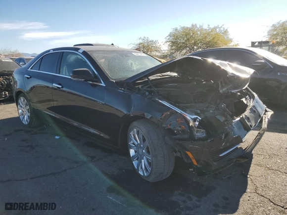 2016 Cadillac ATS Sedan Luxury Collection RWD with VIN 1G6AB5SX4G0106857, listed as a Copart auction lot 86410414 with 39,490 mi miles and Salvage Title. Bid and sale history available at carsss.com. Image 4.