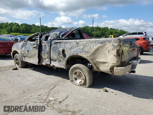 2000 Ford F-150 with VIN 2FTRX18W0YCA13563, listed as a Copart auction lot 55809785 with Not provided miles and Non repairable. Bid and sale history available at DreamBid. Image 2.