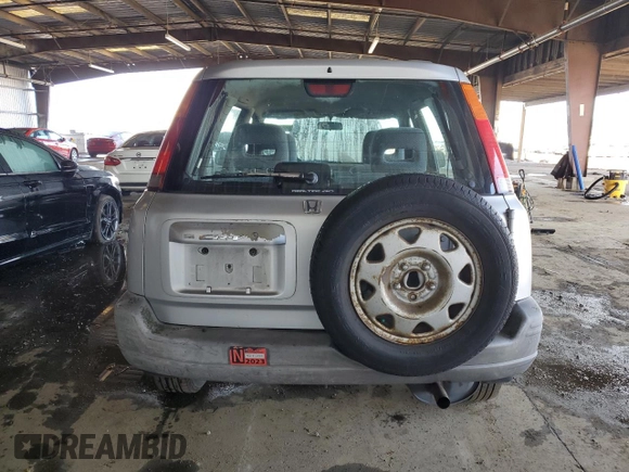 1998 Honda CR-V LX with VIN JHLRD1749WC044471, listed as a Copart auction lot 85350544 with 215,324 mi miles and Salvage Title. Bid and sale history available at carsss.com. Image 6.