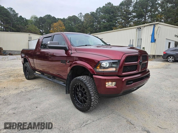 2017 Ram 3500 Laramie with VIN 3C63R3ML2HG690809, listed as a Copart auction lot 79290504 with 108,033 mi miles and Clean Title. Bid and sale history available at carsss.com. Image 1.