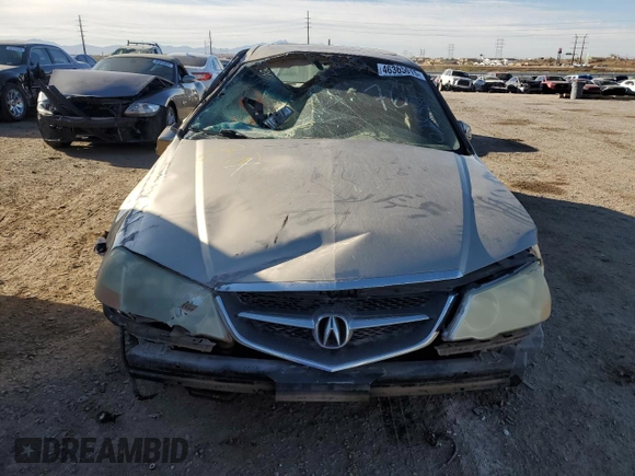 2003 Acura TL w/Navigation System with VIN 19UUA56783A078381, listed as a Copart auction lot 46365015 with 206,307 mi miles and Salvage Title. Bid and sale history available at carsss.com. Image 5.