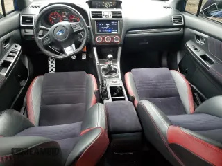 2015 Subaru WRX STI with VIN JF1VA2L69F9837435, listed as a Copart auction lot 73206354 with 57,811 mi miles and Salvage title. Bid and sale history available at DreamBid. Image 8.