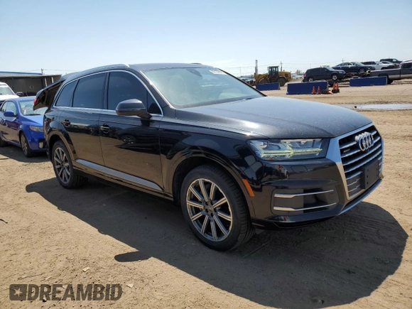 2017 Audi Q7 Premium Plus with VIN WA1LAAF72HD056590, listed as a Copart auction lot 66102874 with 130,569 mi miles and Salvage Title. Bid and sale history available at DreamBid. Image 4.