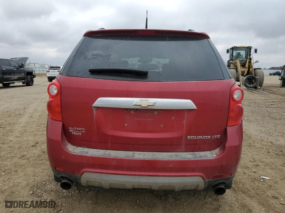 2013 Chevrolet Equinox LTZ with VIN 2GNFLGE30D6112461, listed as a Copart auction lot 47559745 with 177,607 mi miles and Salvage Title. Bid and sale history available at carsss.com. Image 6.