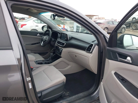 2020 Hyundai Tucson SEL with VIN KM8J3CAL2LU210310, listed as a IAAI auction lot 41593366 with 52,653 mi miles. Bid and sale history available at carsss.com. Image 5.