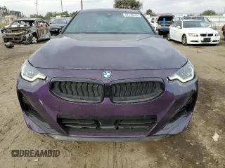 2024 BMW 2 Series M240i xDrive with VIN 3MW53CM02R8E78798, listed as a Copart auction lot 87178544 with 6,686 mi miles and Salvage Title. Bid and sale history available at carsss.com. Image 5.