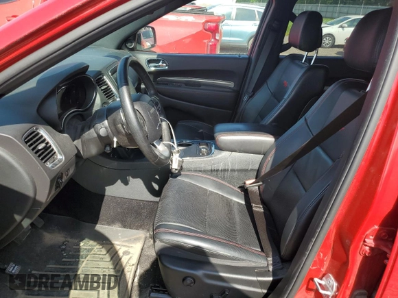 2014 Dodge Durango R/T with VIN 1C4SDJCT7EC378167, listed as a Copart auction lot 62025655 with 90,848 mi miles and Salvage title. Bid and sale history available at DreamBid. Image 7.