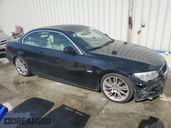 2011 BMW 3 Series 335i with VIN WBADX7C50BE743001, listed as a Copart auction lot 60416125 with 114,811 mi miles and Salvage title. Bid and sale history available at DreamBid. Image 4.