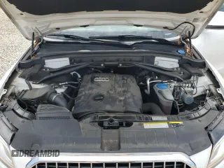 2014 Audi Q5 Premium Plus with VIN WA1LFAFP5EA101925, listed as a Copart auction lot 58351255 with 107,126 mi miles and Salvage title. Bid and sale history available at DreamBid. Image 12.