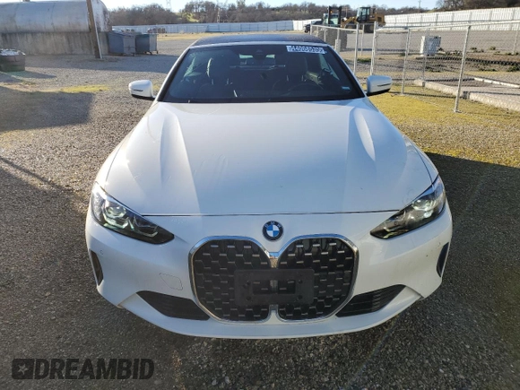 2024 BMW 4 Series 430i z VIN WBA23AT06RCP49623, wystawiony jako Copart lot #44068535 z przebiegiem 35 431 mil mil oraz Szkoda całkowita • Salvage title. Historia ofert i sprzedaży dostępna na DreamBid. Obrazek 5.