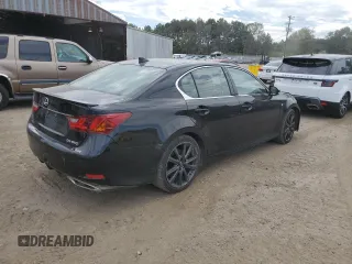 2015 Lexus GS 350 with VIN JTHBE1BL2FA007010, listed as a Copart auction lot 73589454 with 106,317 mi miles and Salvage Title. Bid and sale history available at carsss.com. Image 3.