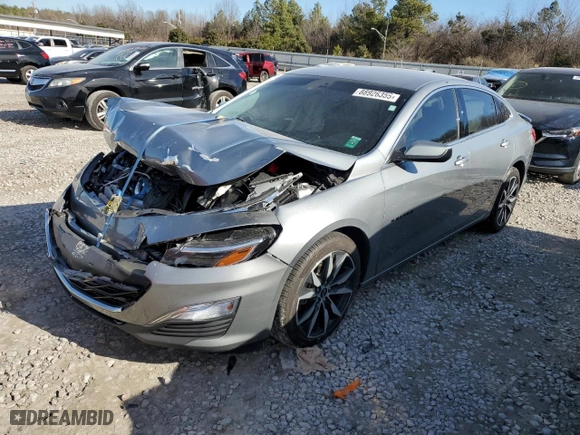 2024 Chevrolet Malibu RS with VIN 1G1ZG5ST7RF238406, listed as a Copart auction lot 88926355 with 11,145 mi miles and Salvage Title. Bid and sale history available at carsss.com. Image 1.
