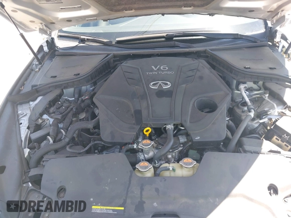 2020 Infiniti Q50 Luxe with VIN JN1EV7AP0LM203949, listed as a IAAI auction lot 42520077 with 57,531 mi miles and . Bid and sale history available at DreamBid. Image 10.
