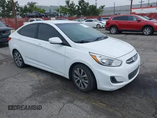 2017 Hyundai Accent SE with VIN KMHCT4AE8HU348344, listed as a IAAI auction lot 42202819 with 222,901 mi miles and . Bid and sale history available at carsss.com. Image 1.