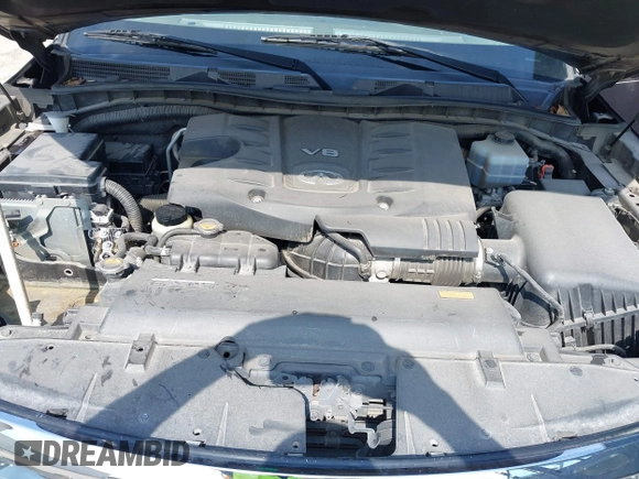 2011 Infiniti QX56 7-passenger with VIN JN8AZ2NF9B9502706, listed as a IAAI auction lot 42229196 with Not Provided miles and . Bid and sale history available at DreamBid. Image 10.